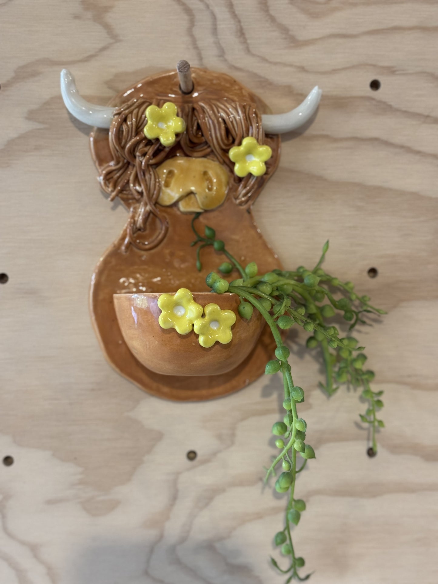 Highland Cow Planter