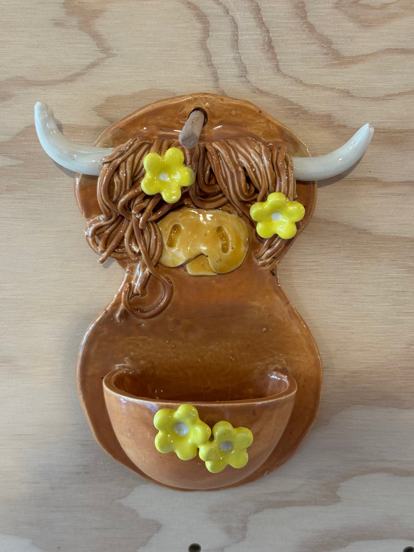 Highland Cow Planter