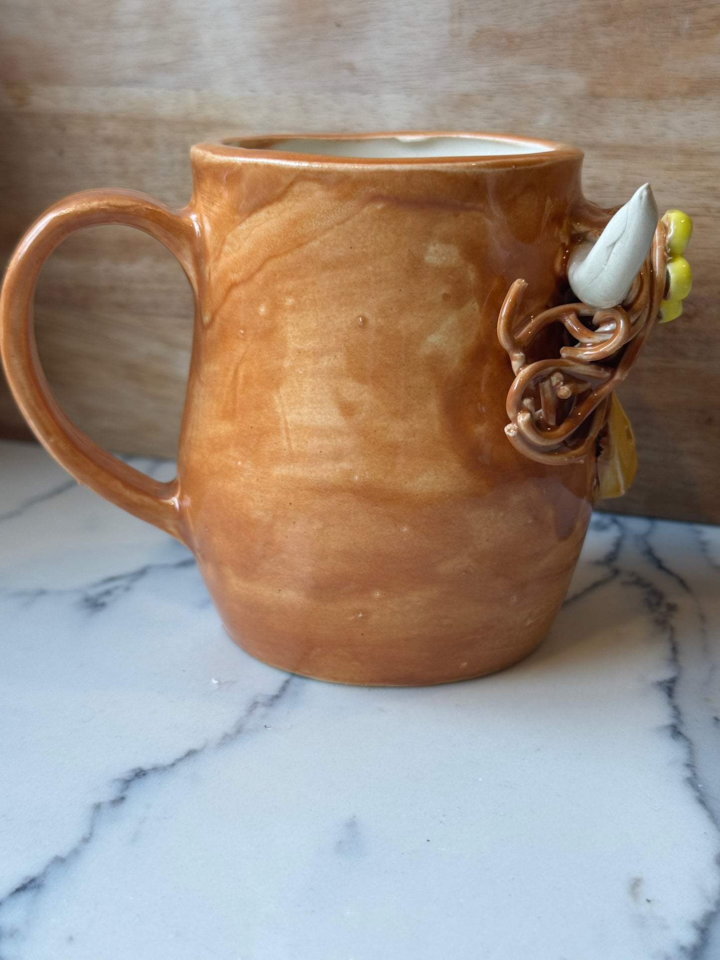 Highland Cow - With Horns & Handle