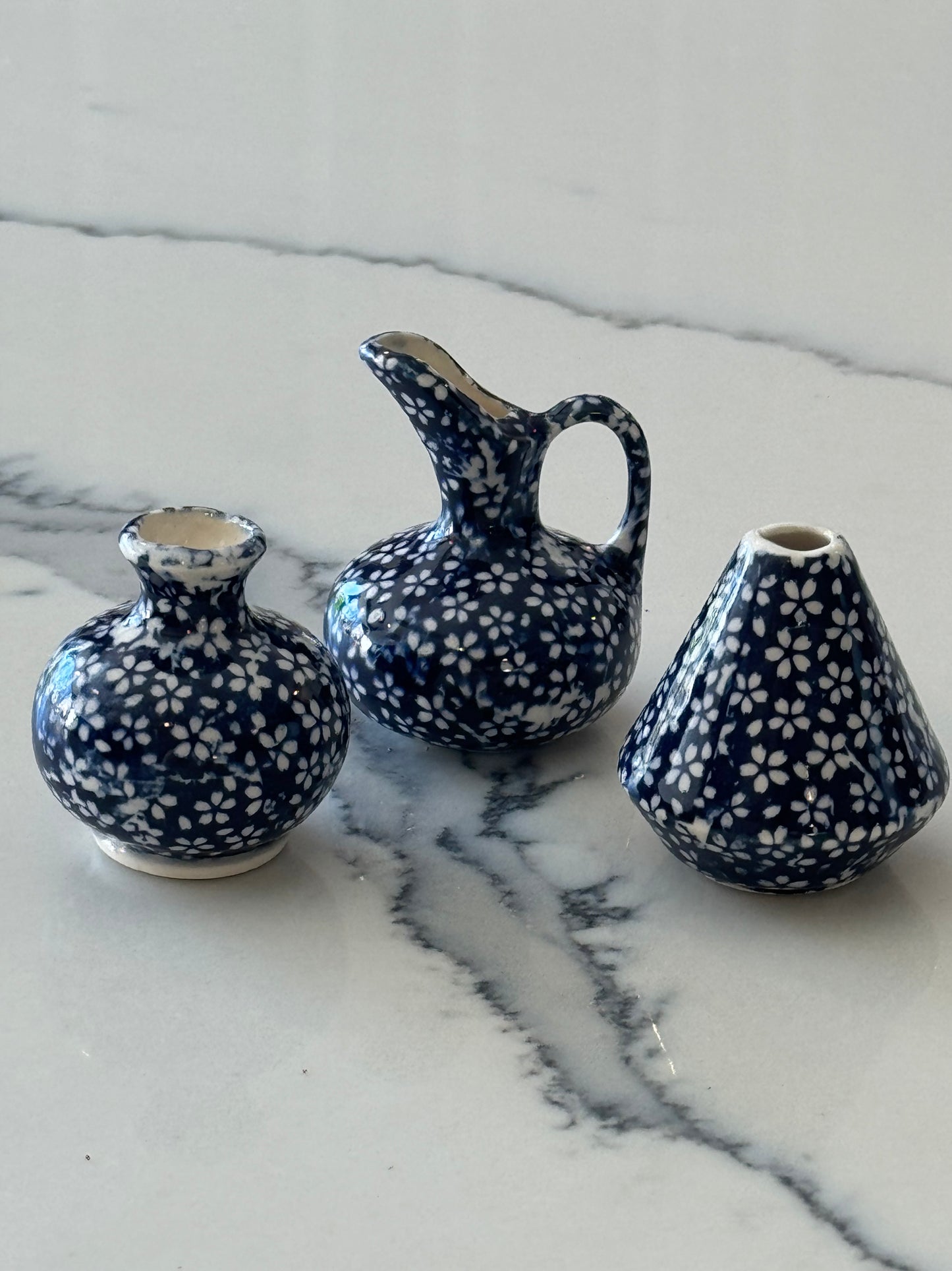 Mini Vases - Set of Three