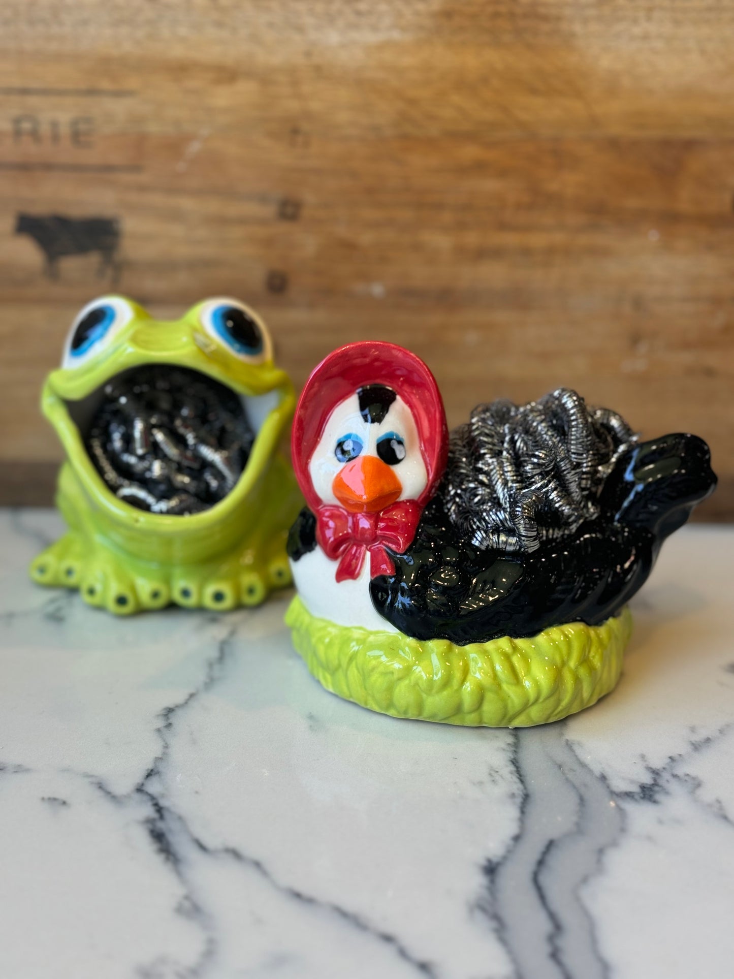 Scrubby Holder - Frog