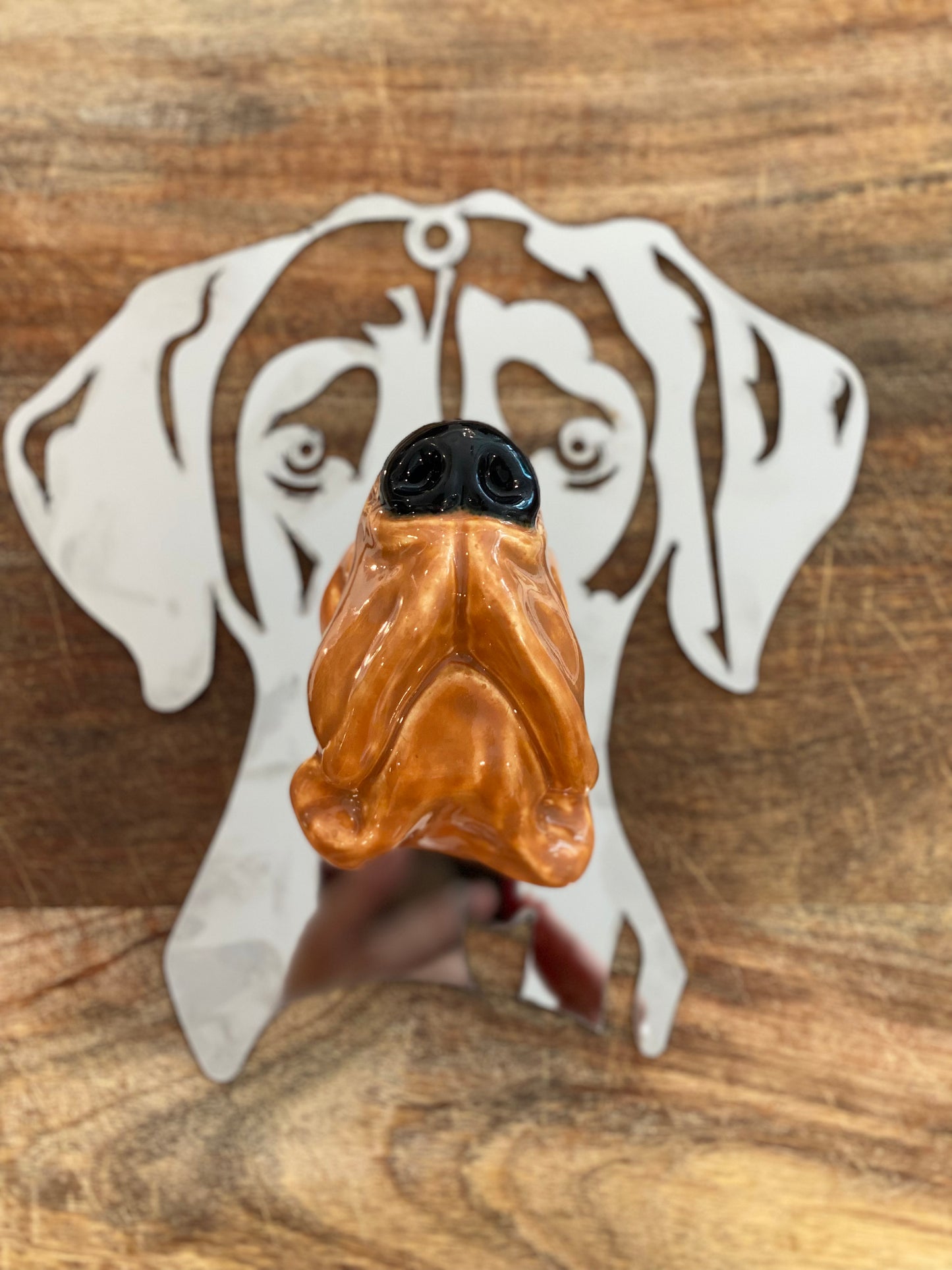 Pottery - Doggie Leash Holder