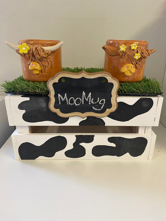 Pottery - Highland Moo Mug