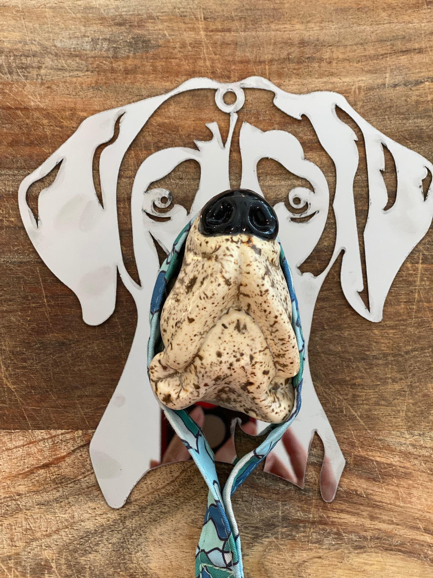 Pottery - Doggie Leash Holder