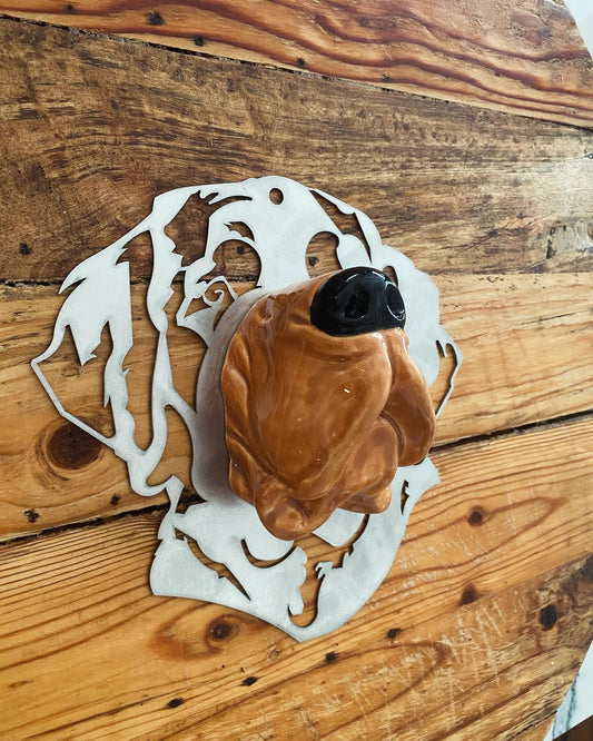 Pottery - Doggie Leash Holder