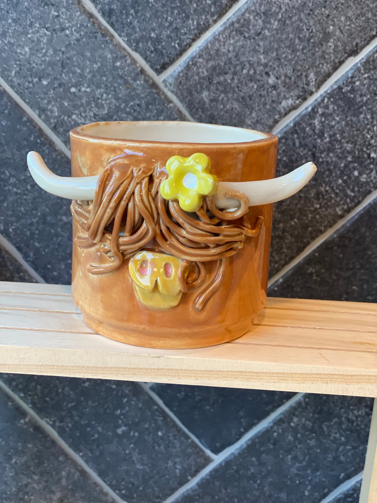 Pottery - Highland Cow