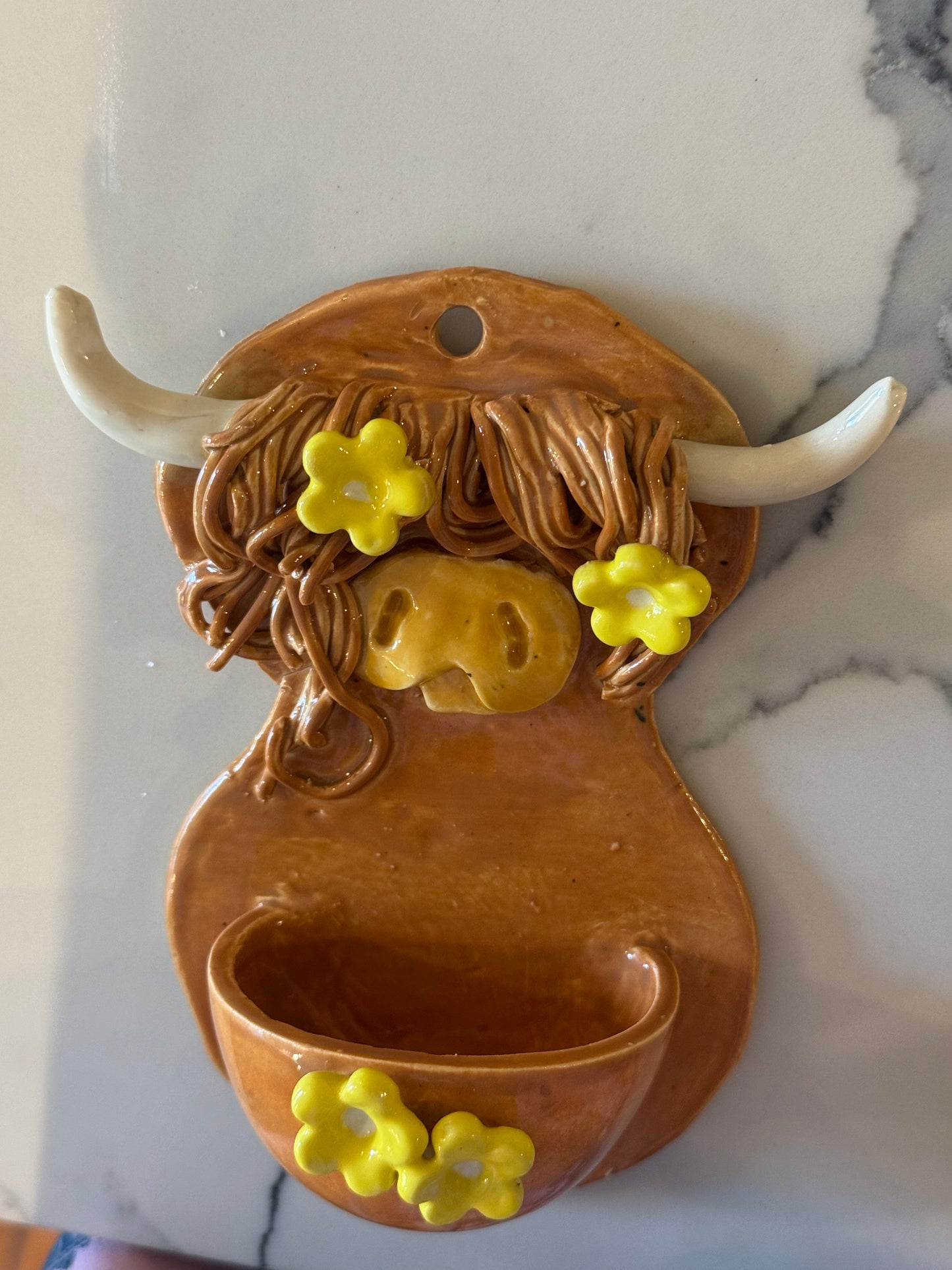 Highland Cow Planter