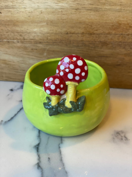 Pottery - Mushroom Planter Pot