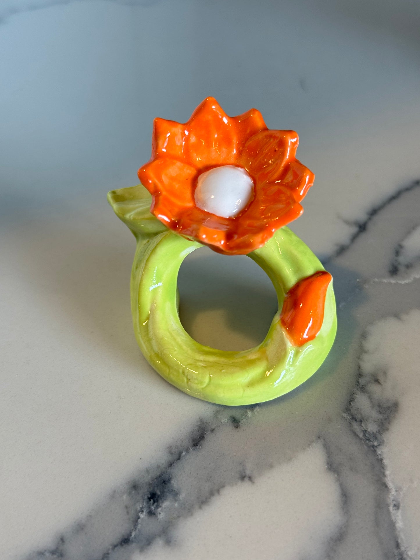 Napkin Rings - Flowers