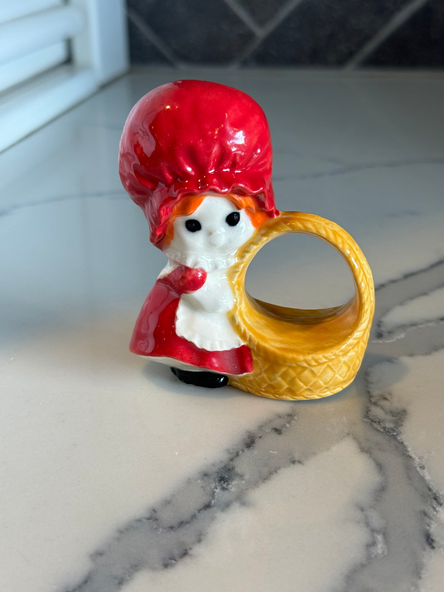 Napkin Rings - Strawberry Girl